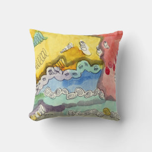 Coussin Le Doodle Abstrait de Steve