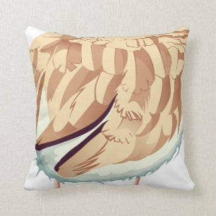 Coussin Le doux duvet d'un pluvier