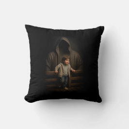 Coussin Le gardien du Silence