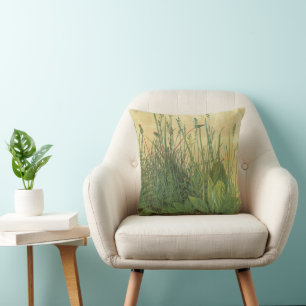 Coussin Le Grand (Grand) morceau de Turf par Albrecht Dure