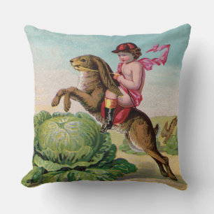 Coussin Le Grand Steeplechase du carré de choux