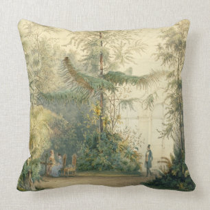 Coussin Le jardin d'hiver du palais de Hofburg, Vienne, 1