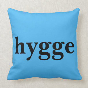 Coussin Le jargon danois signifie confort