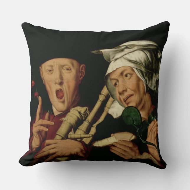 Coussin Le joueur de cornemuse (Recto)