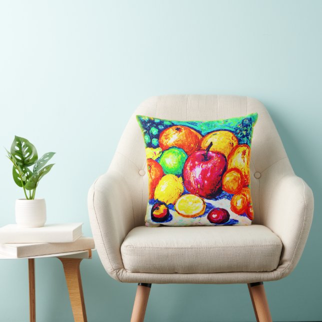 Coussin Le Juicy Delights Fruits. Commandez dès maintenant (Chaise)