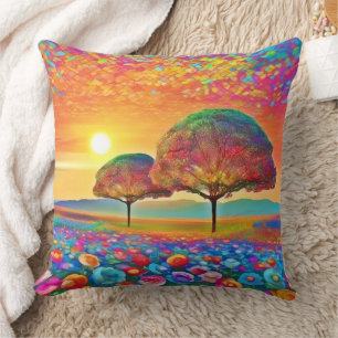 Coussin Le kaléidoscope de Sunset Nature
