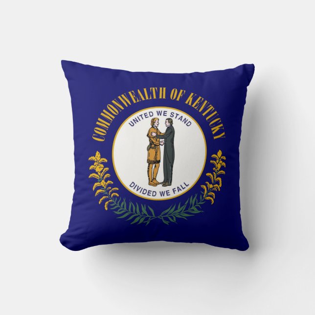 Coussin Le Kentucky (Recto)