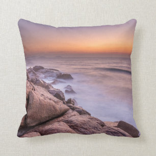 Coussin Le lever de soleil sur la plage Guarda font Embau