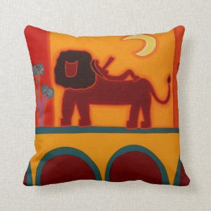 Coussin Le lion de Fulham Broadway 2008