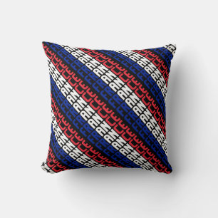 Coussin Le magnifique drapeau national de France