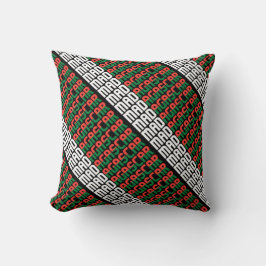 Coussin Le magnifique drapeau national de Madagascar