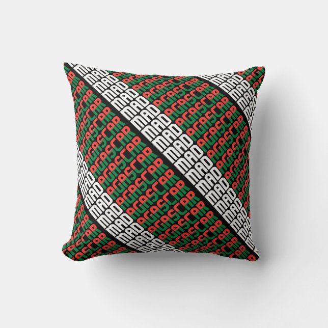 Coussin Le magnifique drapeau national de Madagascar (Recto)