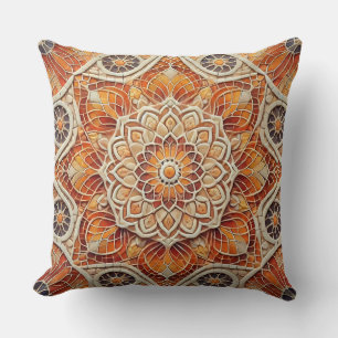 Coussin Le Mandala Art Chaleureux