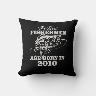 Coussin Le meilleur cadeau d'anniversaire pour Pêcheur des