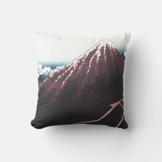 Coussin Le mont Fuji Ukiyo-e par Hokusai, japonais