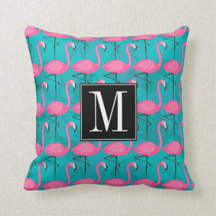 Coussin Le motif lumineux   de Flamant rose ajoutent votre