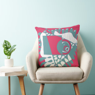 Coussin Le nid d’oiseaux - Gris Crimson