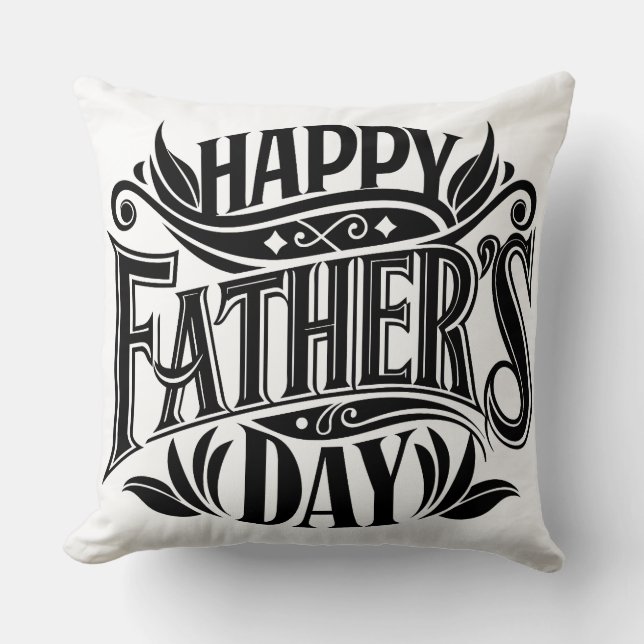 Coussin Le nid d'amour de papa (Recto)