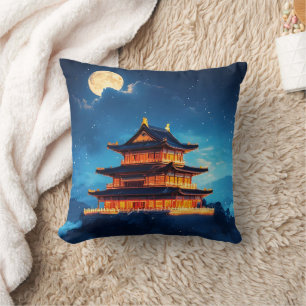 Coussin Le Palais Céleste à Minuit