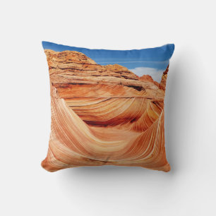 Coussin Le paradis du photographe La Vague arizona