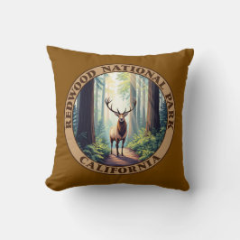 Coussin Le parc national de Redwood Californie