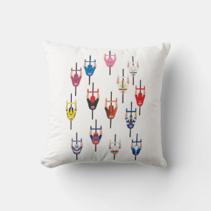 Coussin Le Peloton Cyclistes