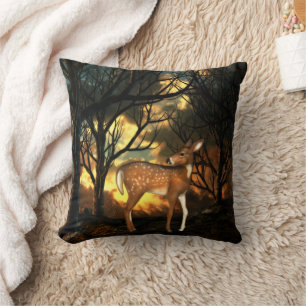 Coussin Le Petit Cerf de la Forêt