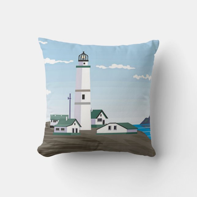 Coussin Le phare Carré - (Recto)