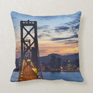 Coussin Le pont de la baie de Treasure Island