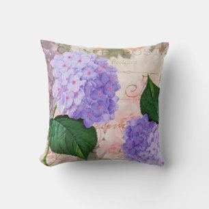 Coussin Le pourpre de Redoute fleurit le carreau
