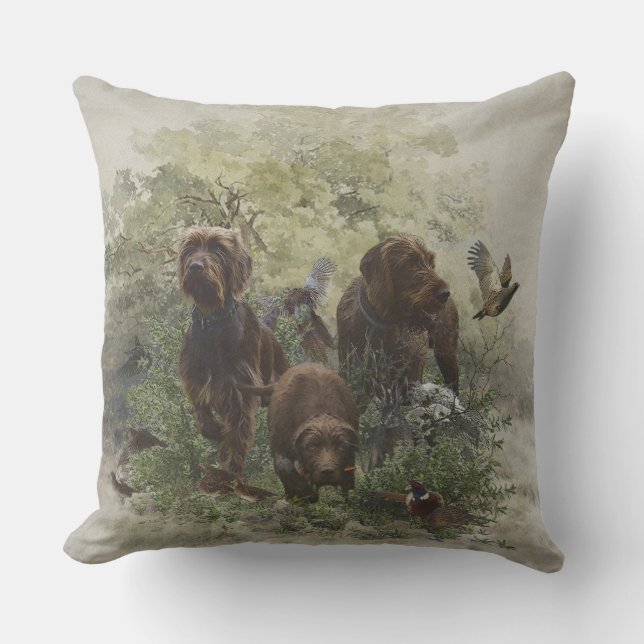 Coussin Le Pudelpointer (Recto)