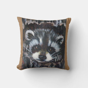 COUSSIN LE RACCOON BÉBÉ PLEINE DES OREILLES