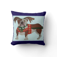 Le Renne du Père Noël Bouledogue