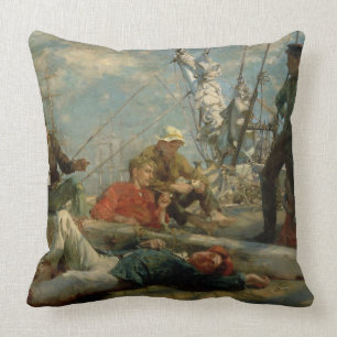Coussin Le repos de midi (marins bavardant), 1906 (huile