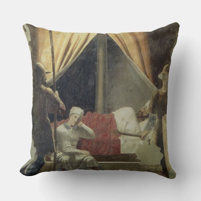 Coussin Le rêve de Constantine, de la légende de T (Recto)