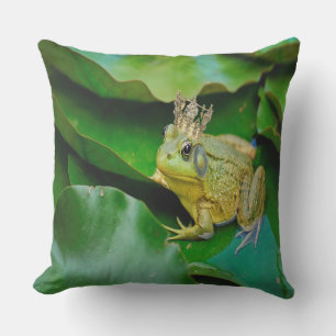 Coussin Le roi Bullfrong