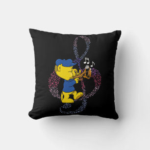 Coussin Le Rumpus Musical de Ferald ! Lancer l'oreiller