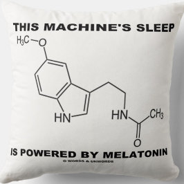 Coussin Le sommeil de cette machine est alimenté par la mé
