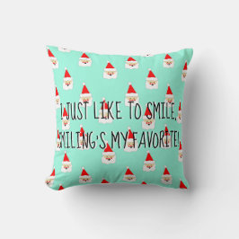 Coussin le sourire est ma citation préférée de film elf sa