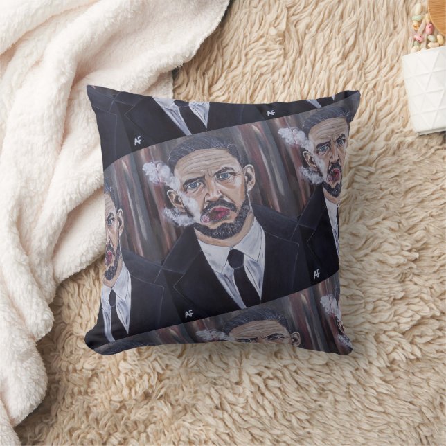 Coussin Le tableau de Mobster par Alfred Fox (Couverture)