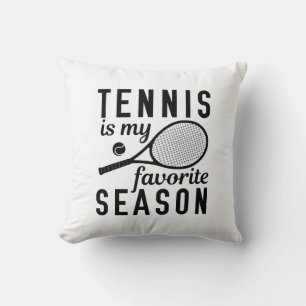 Coussin Le Tennis Est Ma Saison Préférée