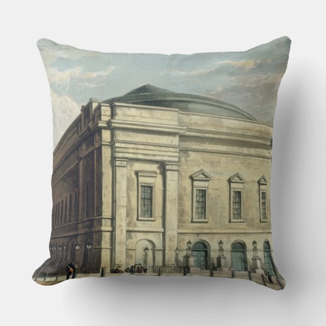 Coussin Le théâtre royal, ruelle de Drury, à Londres, a (Recto)
