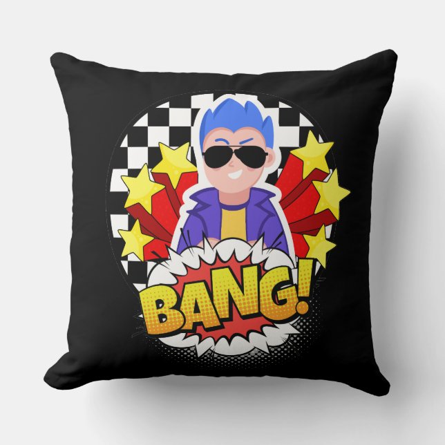 Coussin Le type bang (Recto)