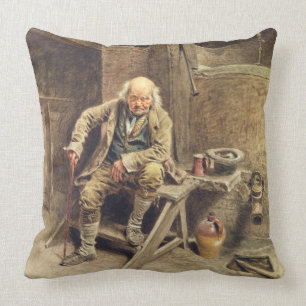 Coussin Le vieil employé fidèle