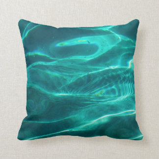 Coussin L'eau de turquoise d'océan