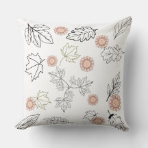 Leaves and Mandalas Pattern