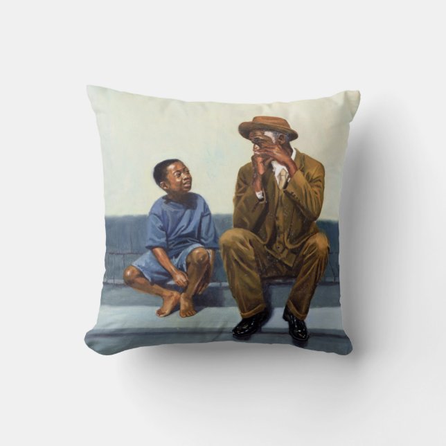 Coussin Leçon de musique #2 2000 (Recto)
