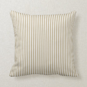 Coussin Lecteur de lancer tan et blanc