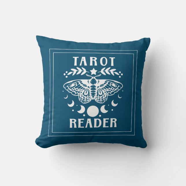 Coussin Lecteur de Tarot Phase Galaxy Stars Lancer Oreille (Recto)