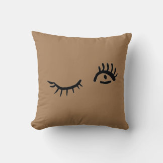 Coussin Lecteur d'oeil Brown et noir